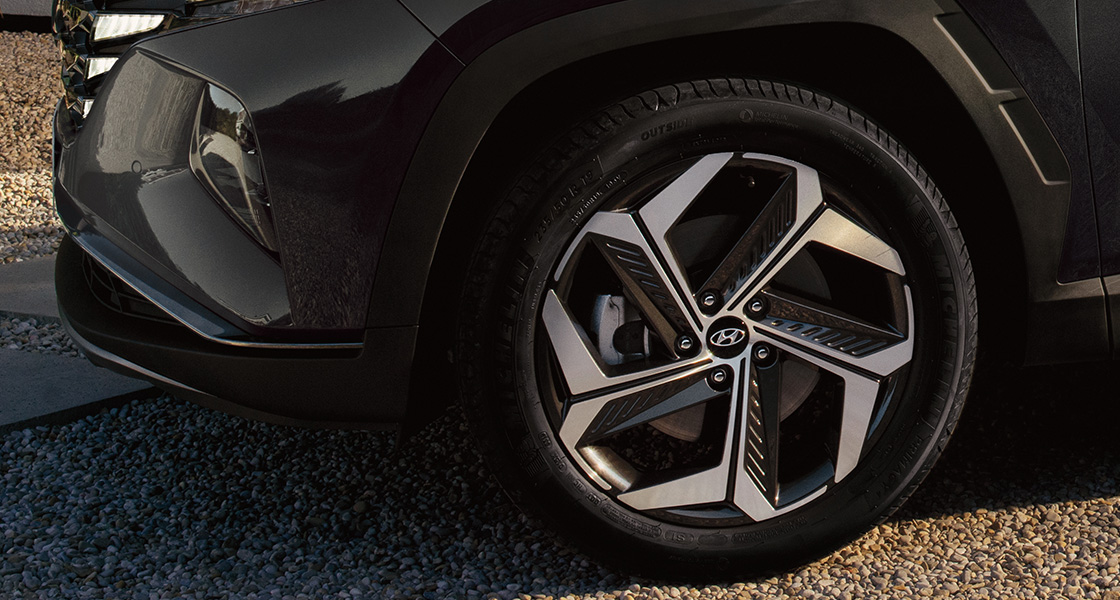 Tucson Angulated wheel arches
